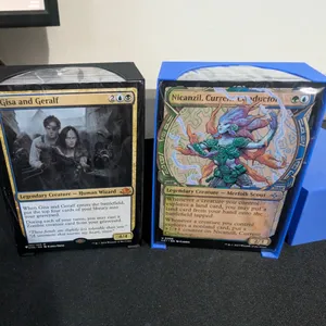 MTG Commander Deck Box - Simple & Lightweight - 20g