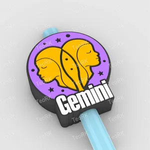 Straw Topper gemini - signs of the zodiac - horoscope