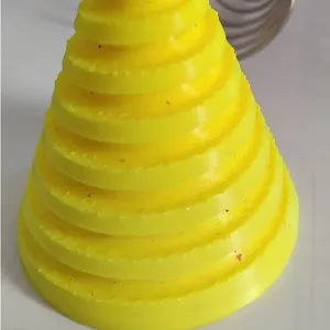 Winding helix spiral form for electroculture wire sculpture