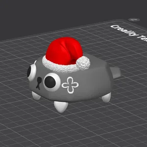 Now in Color Christmas Pebble in Santa’s Hat – Dandy’s World