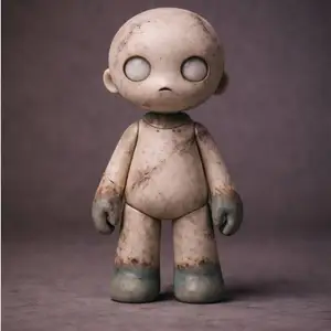 VËR - Creepy Stylized Doll Character
