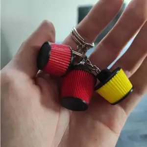 Air filter keychain