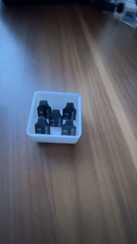 TPU Spacer Gridfinity storage 1x1