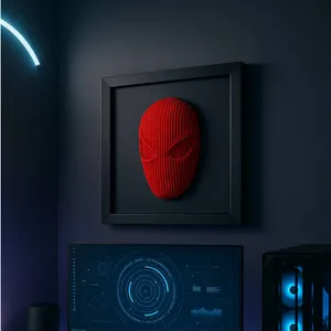 SpiderMan Layered Sculpture