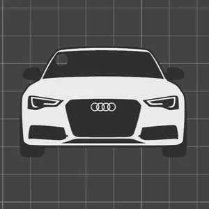 Car Keychain - Audi A5 (gen. 8T)