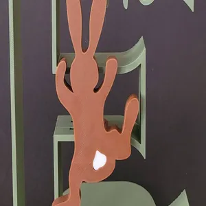 Happy easter with climbing Hare
