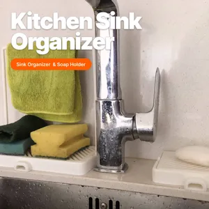 Kitchen Sink Organizer (Sink Caddy) & Soap Holder