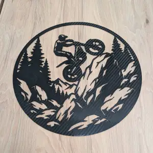 Wallart Moto Trial 1 single color