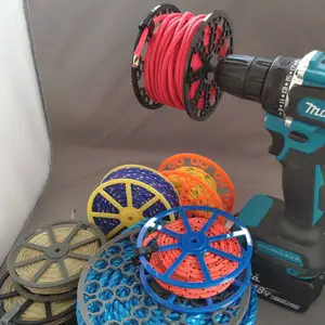 Modular spool for ropes or cables