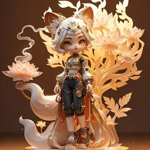 Cog-mist Singularity: Monolithic Fox Spirit