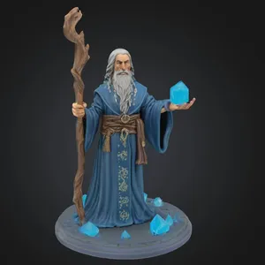 FREE human wizard game rpg