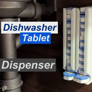 Dishwasher tablet dispenser