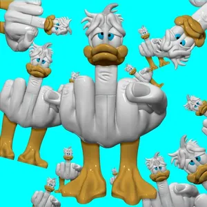 Donald duck you figure