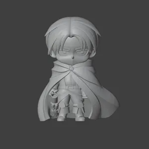 Miniatura Levi Ackerman Shingeki no Kyojin