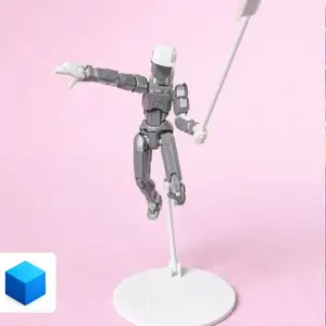 dummy 13 kit cards (weapons, stand, and dummy)