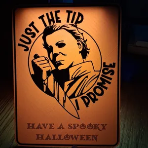Halloween Jason Sign - Just The Tip
