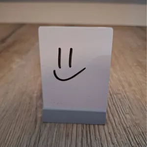 Display stand for Dry Erase cards