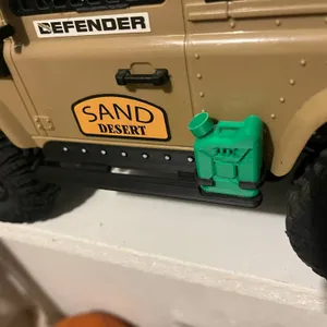 Footrests for RC car RMT T98 Land Rover Defender