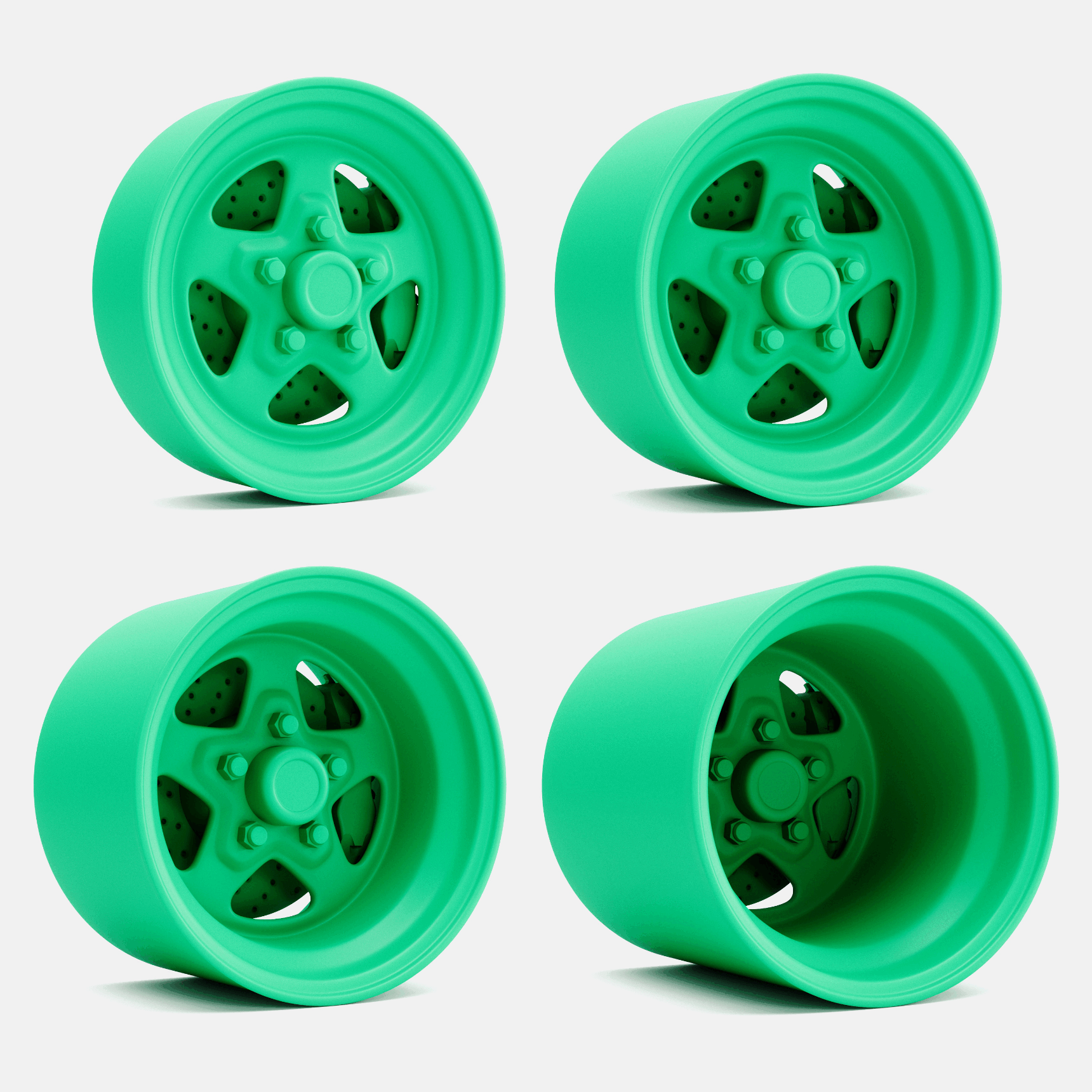 15x5, 15x7, 15x8, 15x10, 15x15 Weld Pro Star Wheels