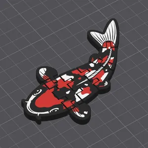 Showa Koi Fish Articulated Flexi Fidget Toy