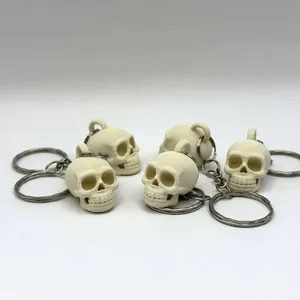 Tiny Skull Keychain