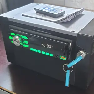 Car radio enclosure (1 DIN)