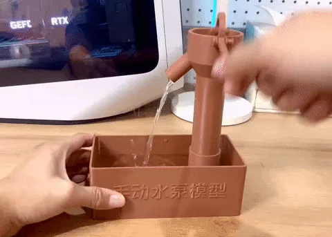 压水井模型
