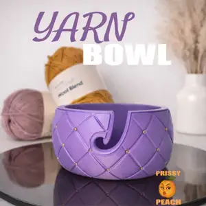 Quilted Yarn Bowl