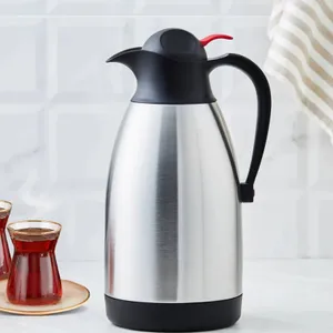 Karaca Clark İnox  Çay Termosu Steel Tea Thermos top cose