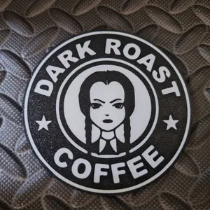 Wednesday coaster coffee