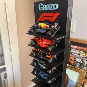 Lego F1 Formula Champions Display Stand For 2025 Models.