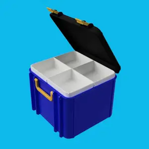 Toolbox MEGA mit 12 zusätzlichen Einsätzen