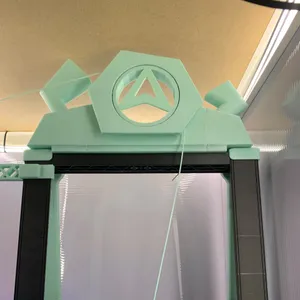 Printer pod filament guide for Ender-3 V3 SE