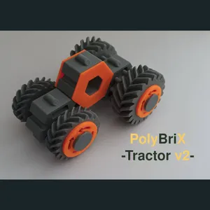 A PolyBriX tractor