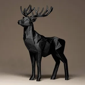 Geometric DEER Figurine