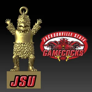 NCAA - Hanging Figurine Jacksonville State University - 3D