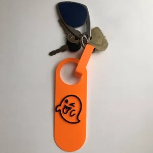 Ghost key ring.