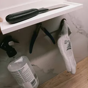 Printer tool shelf/organizer