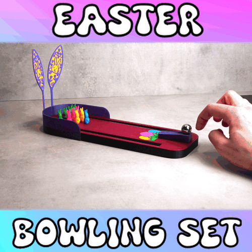 Easter Bowling Set