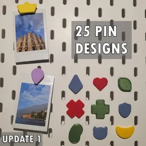 INSTAX photo clip for SKADIS peg board