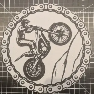 Wallart Moto Trial 3