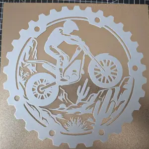Wallart Moto Trial 10 single color