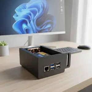RPi5 Pro Rack Mount 1U - Noctua & NVMe Edition