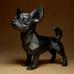 Geometric CHIHUAHUA Figurine