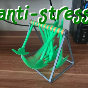 Newton's anti-stress pendulum