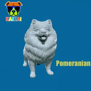 Pomeranian dog - German Toy Spitz Dog - 3D print