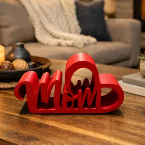 MOTHERSDAY STAND / MOM MELTED WITH HEART / MOTHERSDAY GIFT