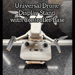 Universal Drone Display Stand with Controller Base – Stylish