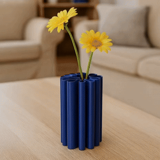 Minimalist Coral Vase for Flowers or Decoration