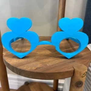love heart glasses